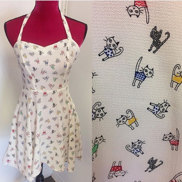 💖 Cat dress 💖 - Picture 1 of 5